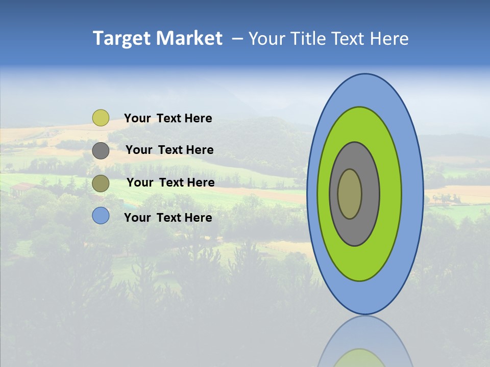 Travel Agricultural French PowerPoint Template