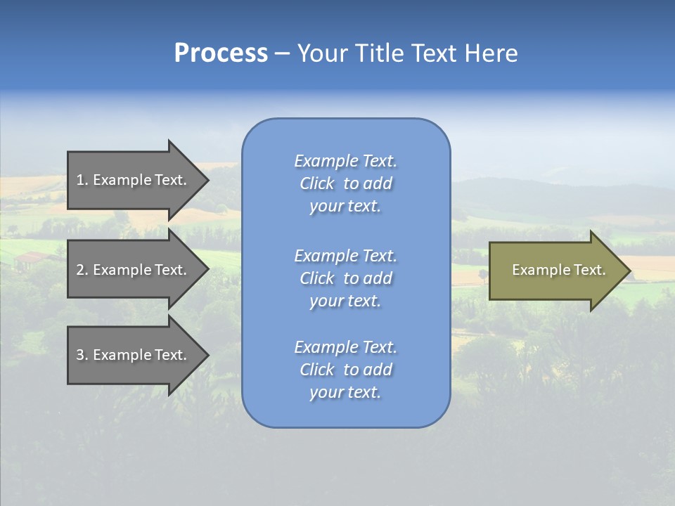 Travel Agricultural French PowerPoint Template
