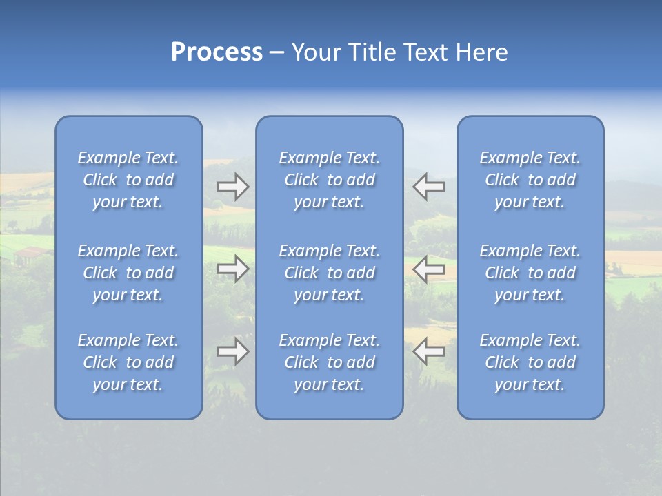 Travel Agricultural French PowerPoint Template