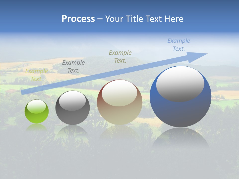 Travel Agricultural French PowerPoint Template