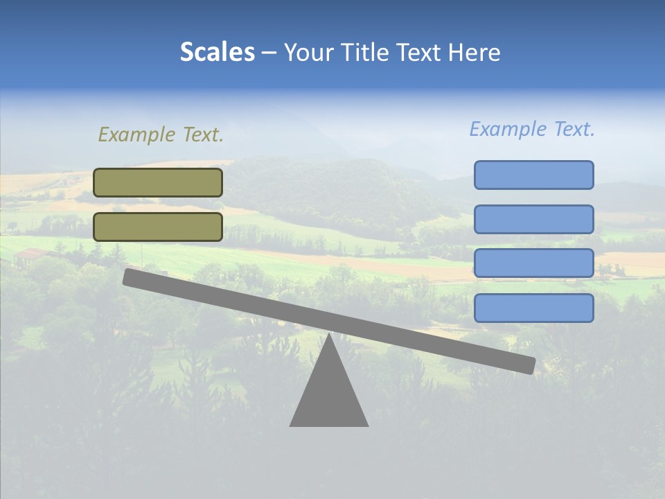 Travel Agricultural French PowerPoint Template