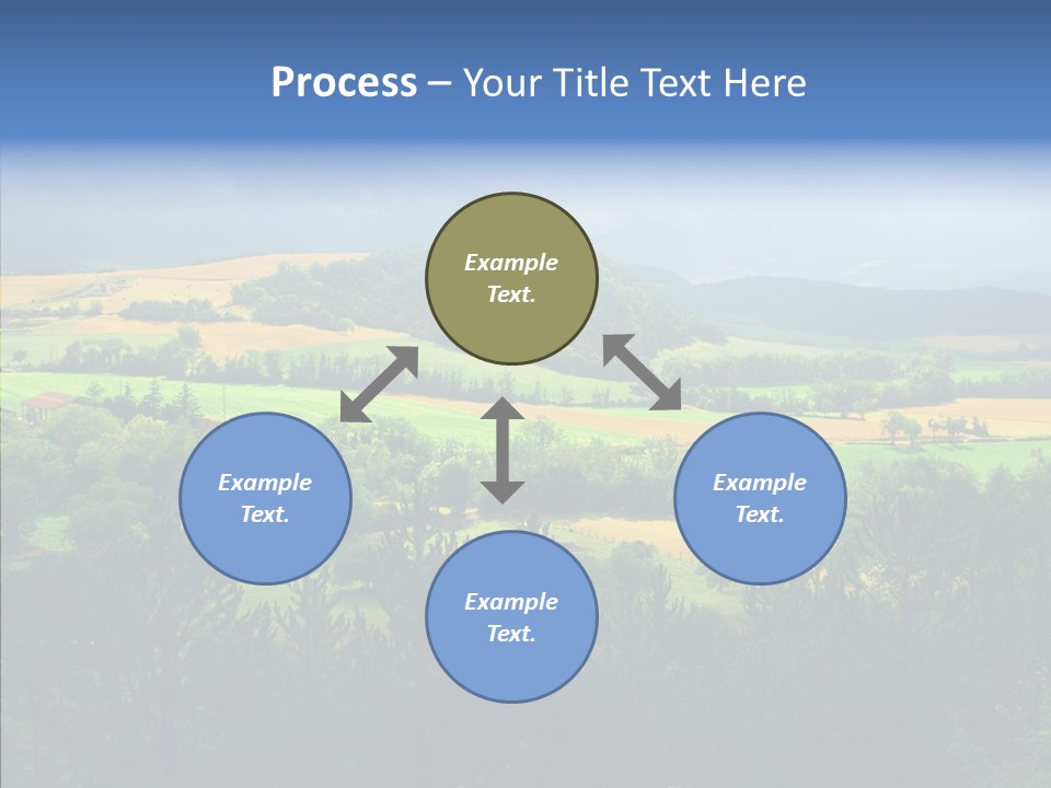 Travel Agricultural French PowerPoint Template