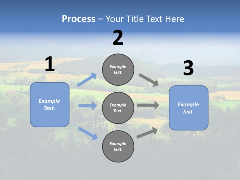 Travel Agricultural French PowerPoint Template