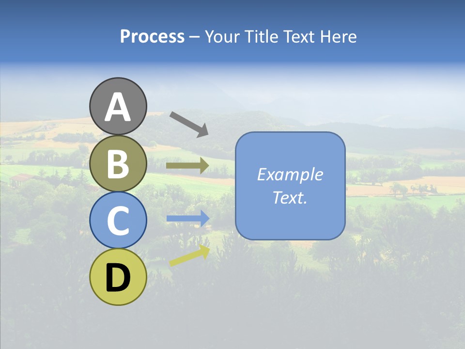 Travel Agricultural French PowerPoint Template
