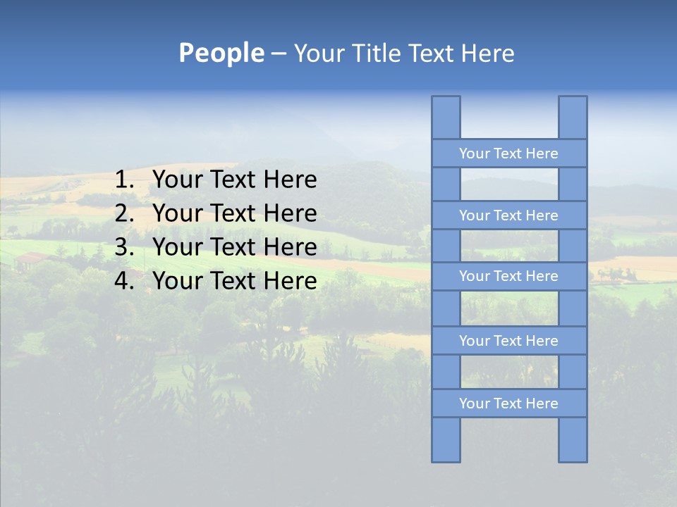 Travel Agricultural French PowerPoint Template