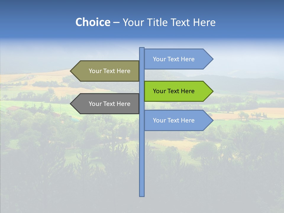 Travel Agricultural French PowerPoint Template