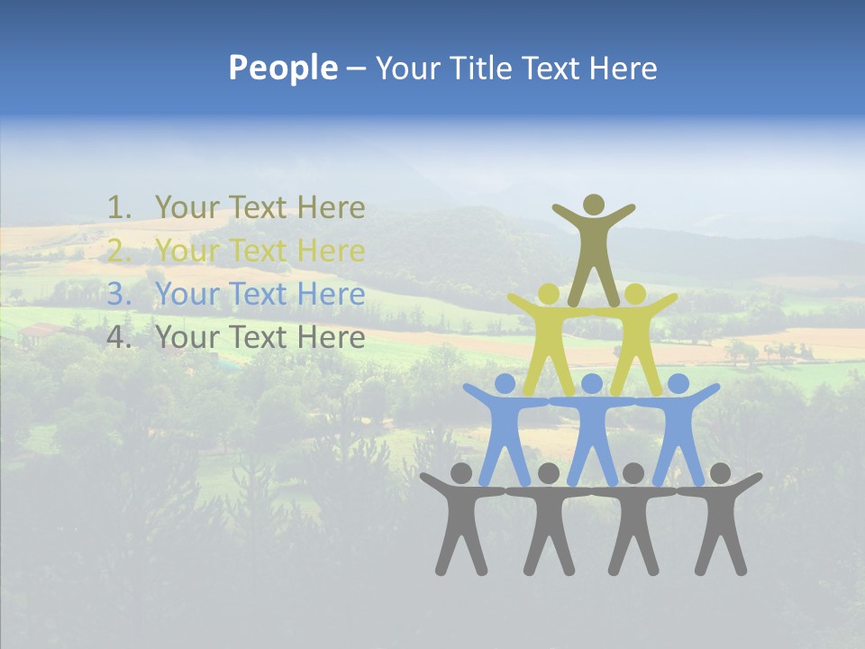 Travel Agricultural French PowerPoint Template