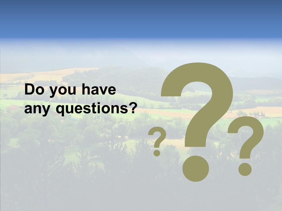 Travel Agricultural French PowerPoint Template