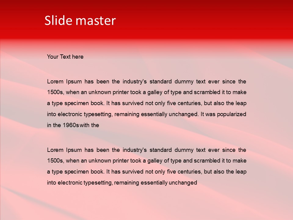 Shadow Textile Luxury PowerPoint Template