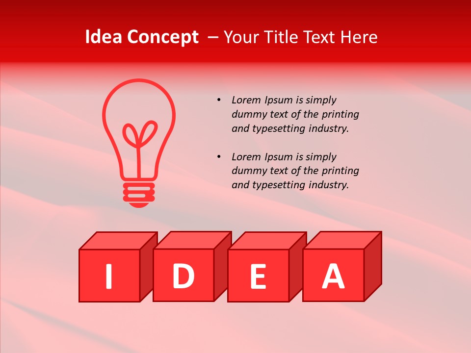 Shadow Textile Luxury PowerPoint Template