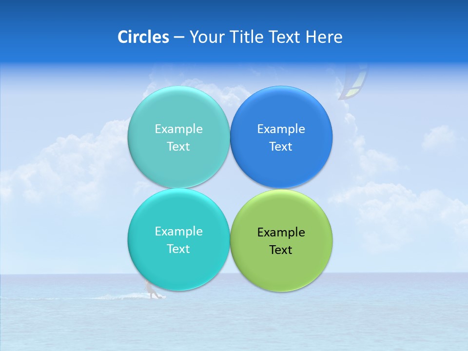 Danger Ocean Beach PowerPoint Template