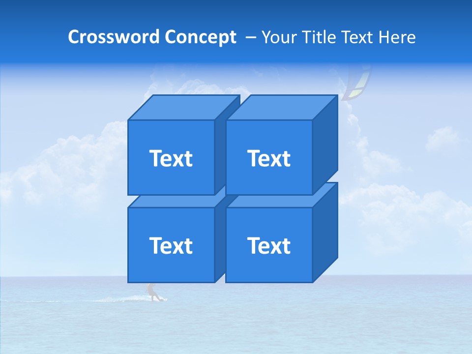 Danger Ocean Beach PowerPoint Template