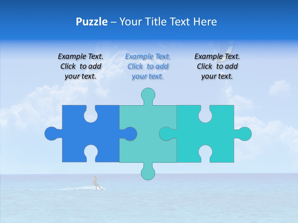 Danger Ocean Beach PowerPoint Template