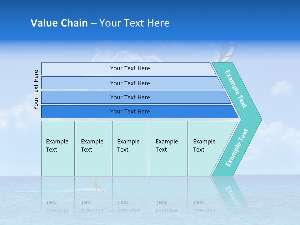Danger Ocean Beach PowerPoint Template