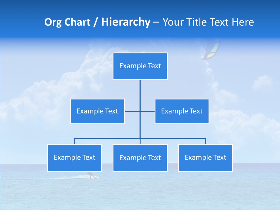 Danger Ocean Beach PowerPoint Template