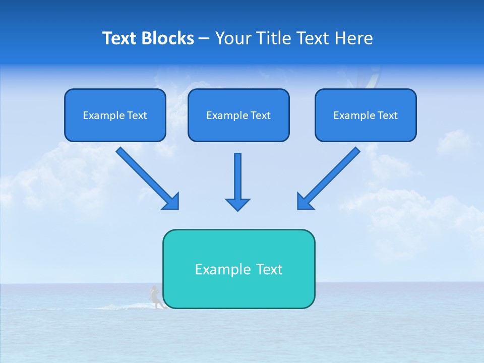 Danger Ocean Beach PowerPoint Template