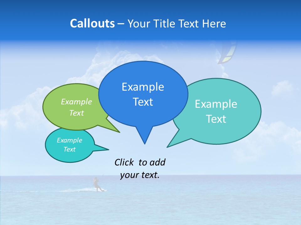 Danger Ocean Beach PowerPoint Template