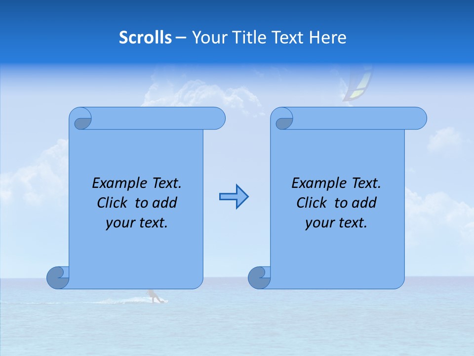 Danger Ocean Beach PowerPoint Template