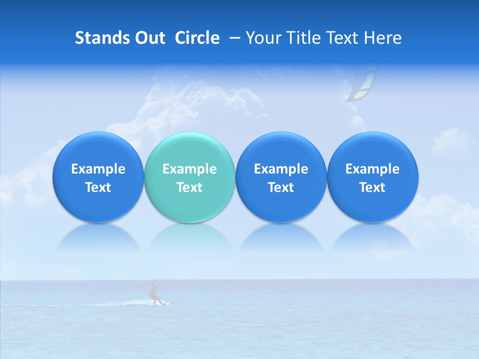 Danger Ocean Beach PowerPoint Template