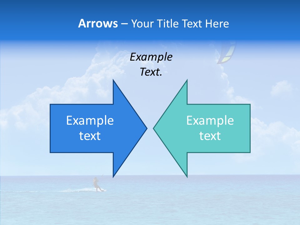 Danger Ocean Beach PowerPoint Template