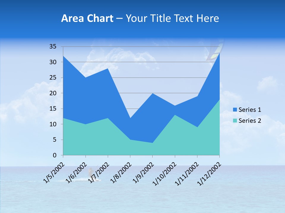 Danger Ocean Beach PowerPoint Template