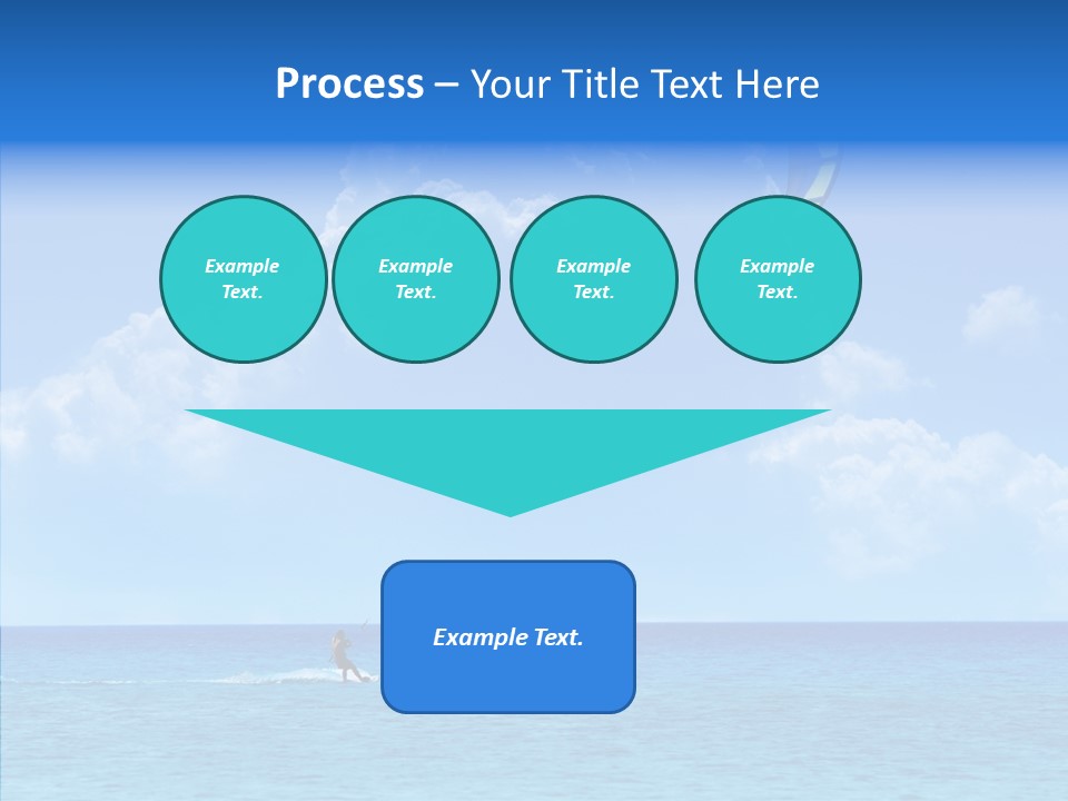 Danger Ocean Beach PowerPoint Template