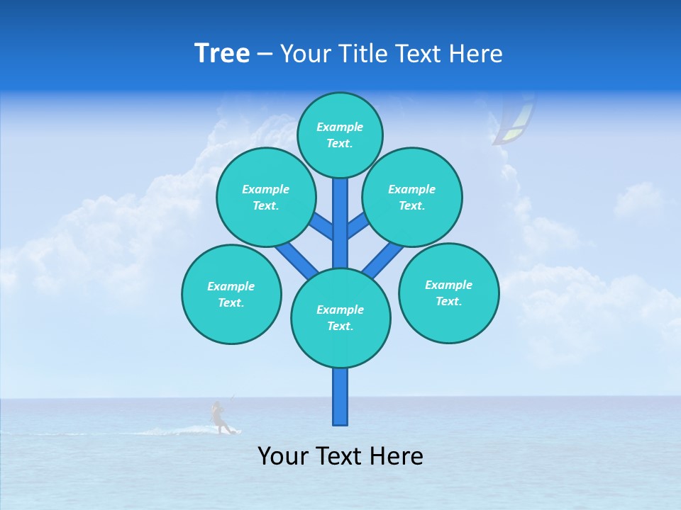 Danger Ocean Beach PowerPoint Template