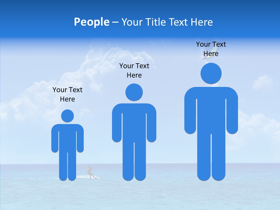 Danger Ocean Beach PowerPoint Template