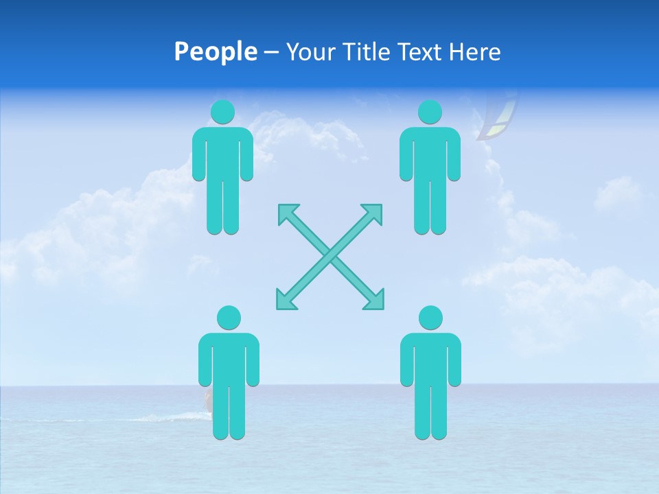 Danger Ocean Beach PowerPoint Template