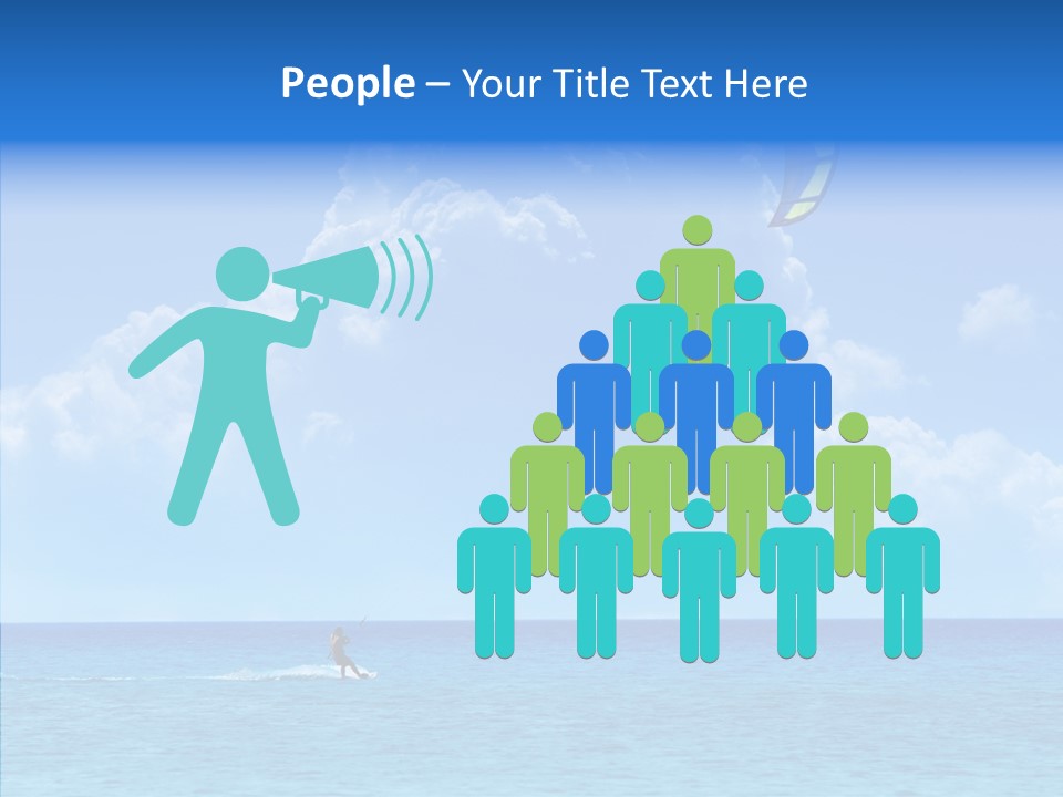 Danger Ocean Beach PowerPoint Template