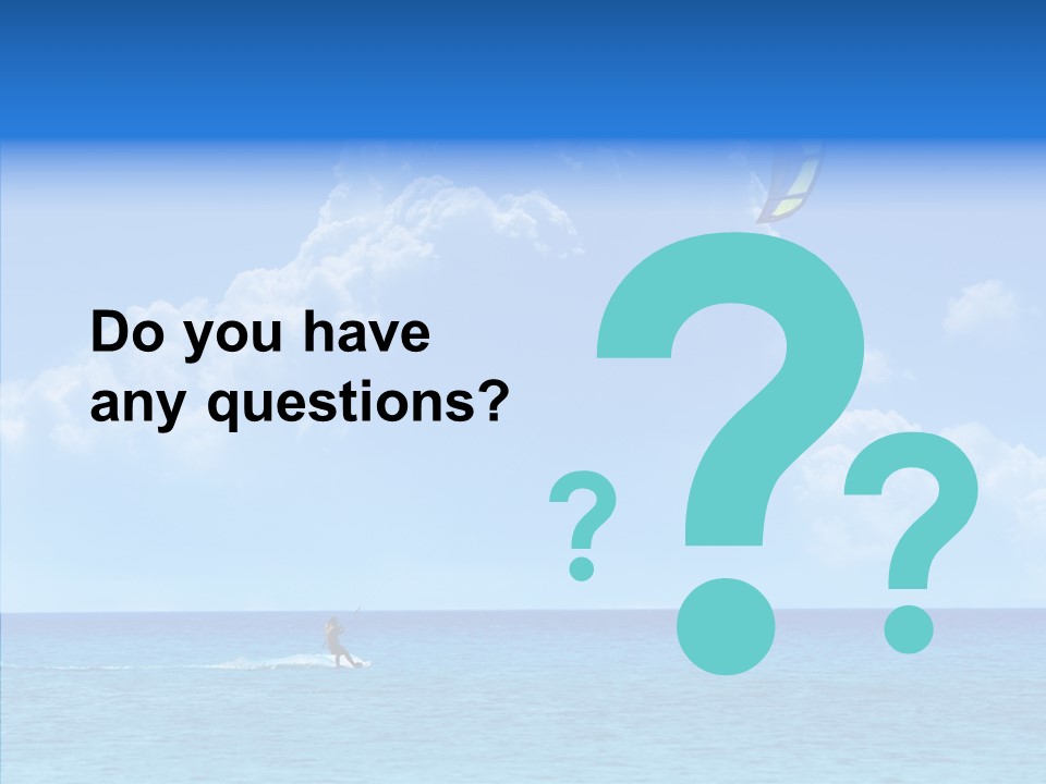 Danger Ocean Beach PowerPoint Template