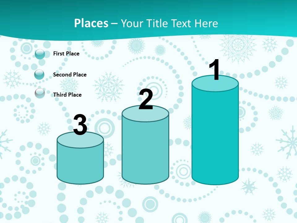 Pattern Trendy Calligraphy PowerPoint Template