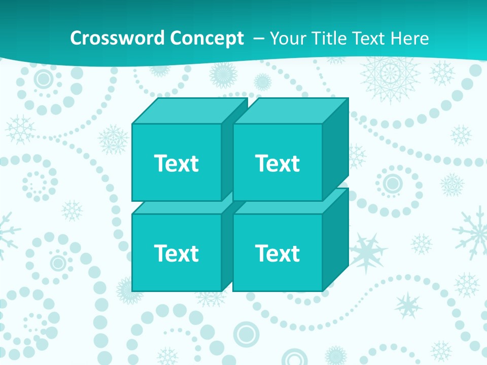 Pattern Trendy Calligraphy PowerPoint Template
