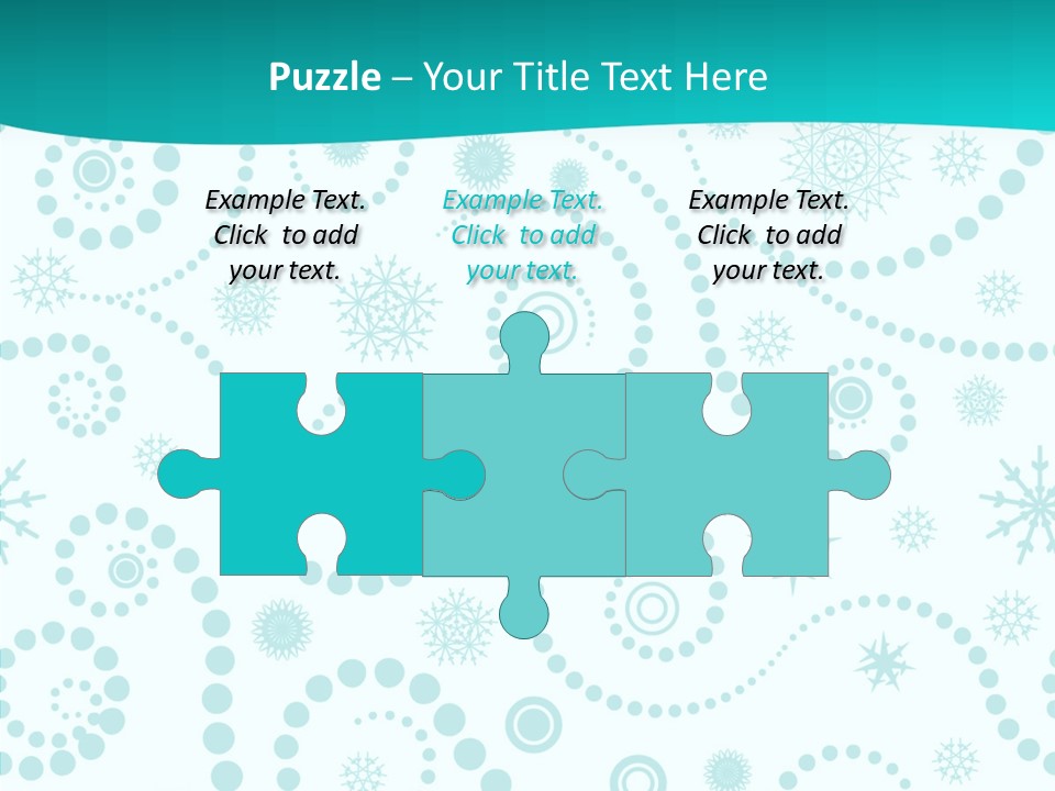 Pattern Trendy Calligraphy PowerPoint Template