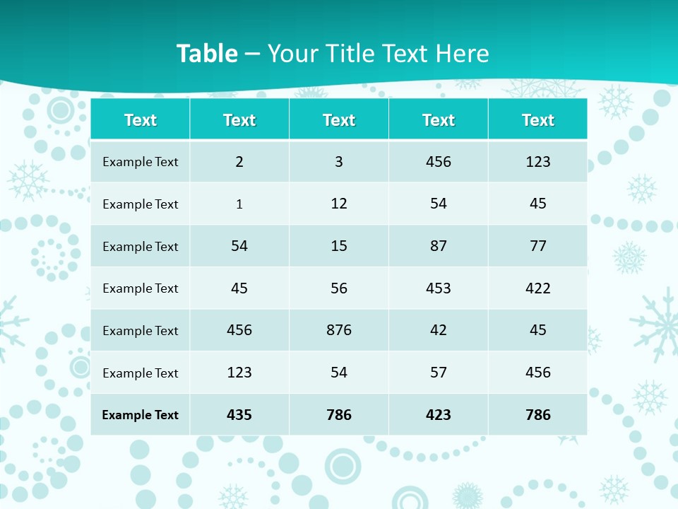 Pattern Trendy Calligraphy PowerPoint Template