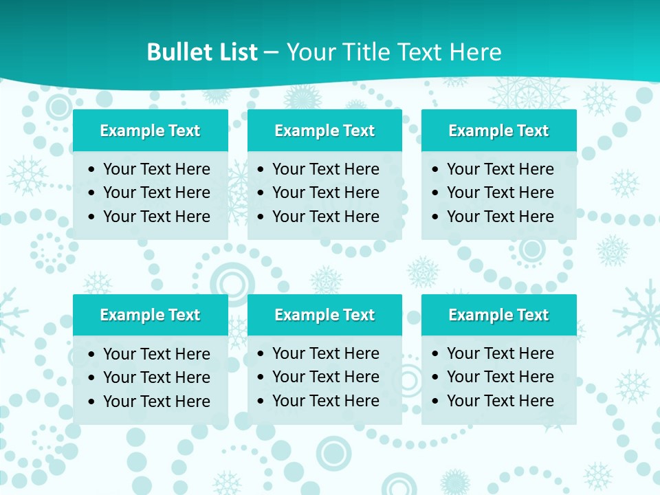 Pattern Trendy Calligraphy PowerPoint Template