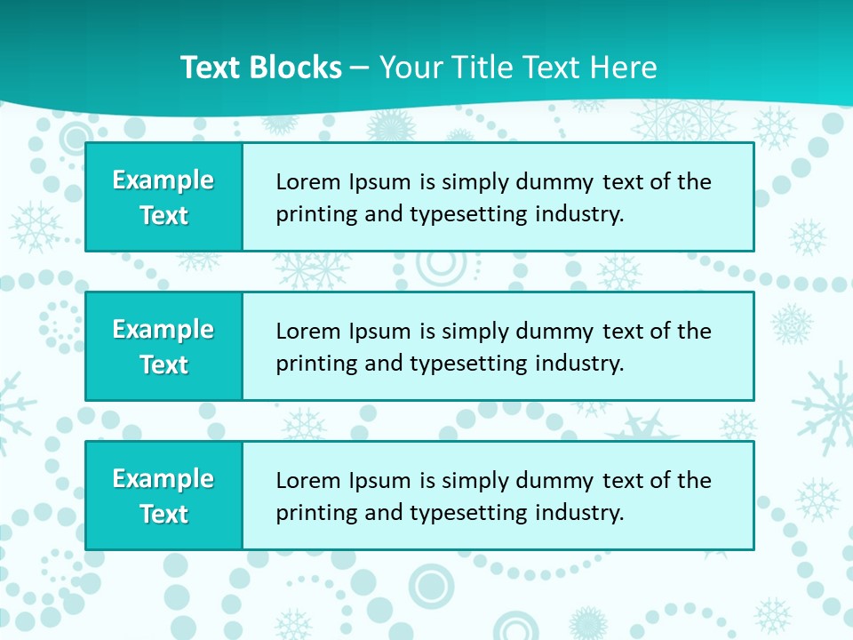 Pattern Trendy Calligraphy PowerPoint Template