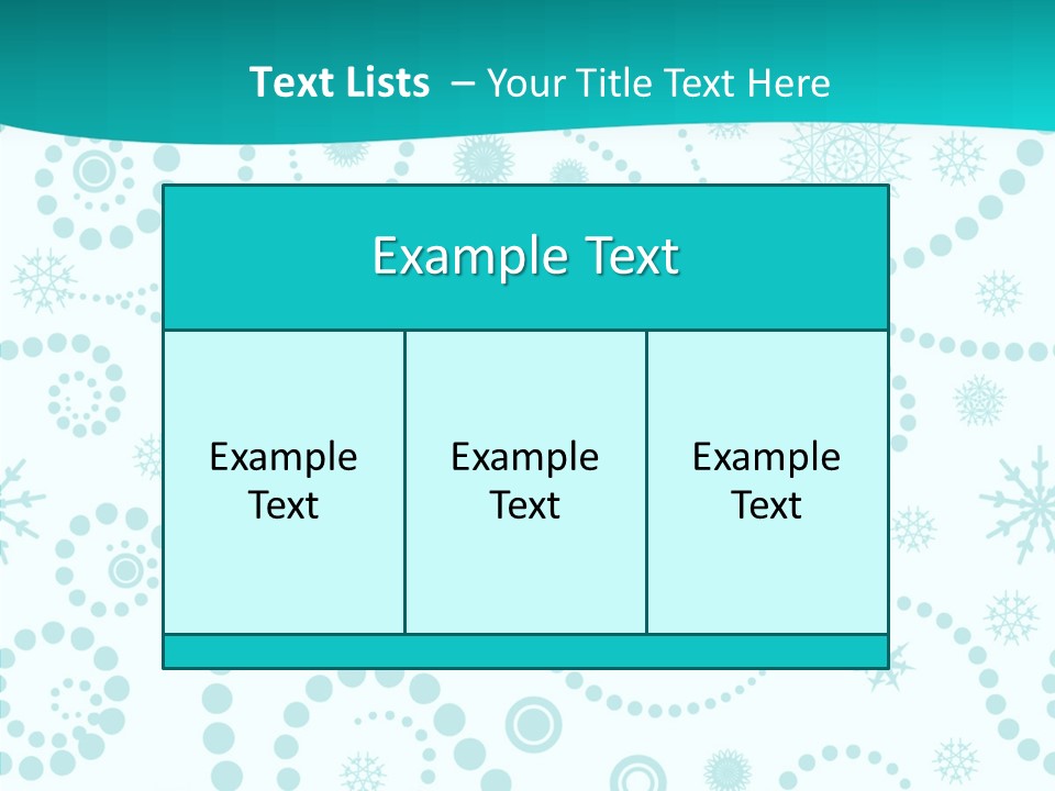 Pattern Trendy Calligraphy PowerPoint Template