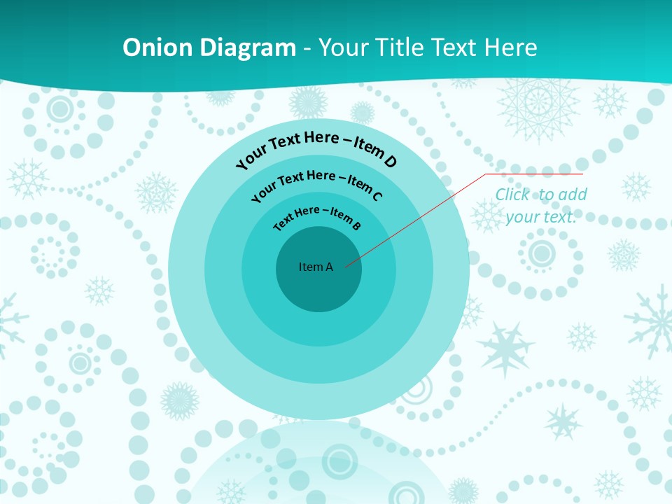 Pattern Trendy Calligraphy PowerPoint Template