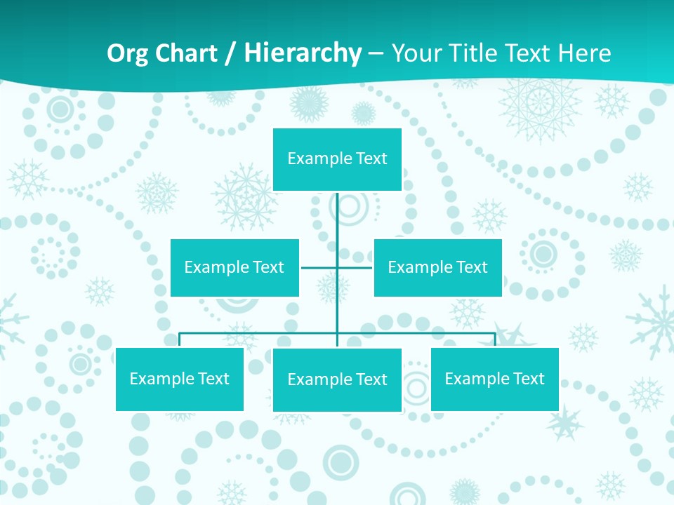 Pattern Trendy Calligraphy PowerPoint Template