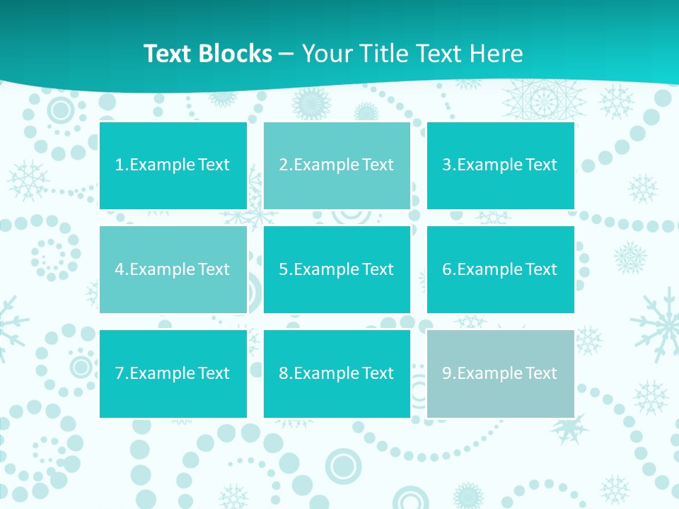 Pattern Trendy Calligraphy PowerPoint Template