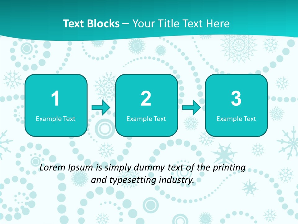 Pattern Trendy Calligraphy PowerPoint Template