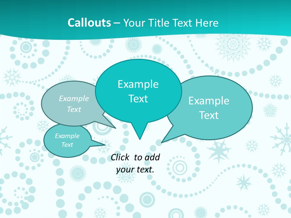 Pattern Trendy Calligraphy PowerPoint Template