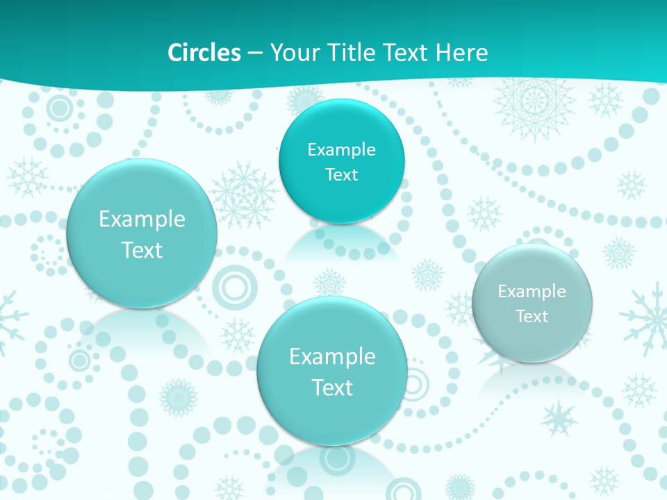 Pattern Trendy Calligraphy PowerPoint Template