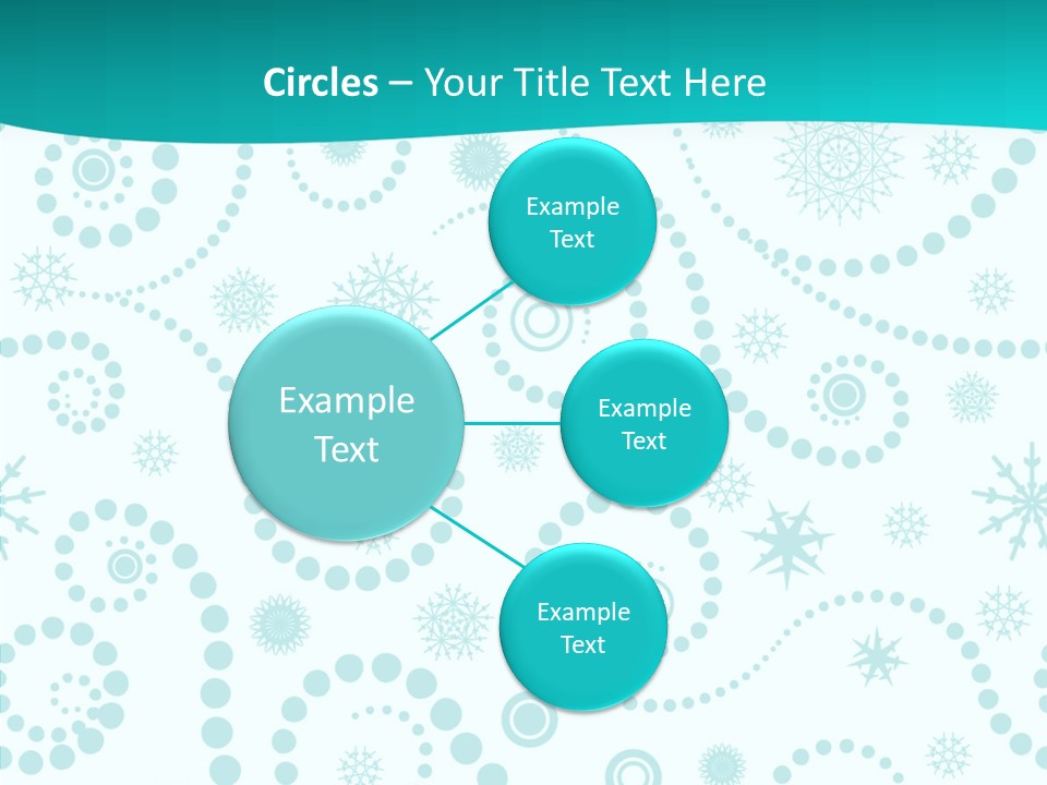 Pattern Trendy Calligraphy PowerPoint Template