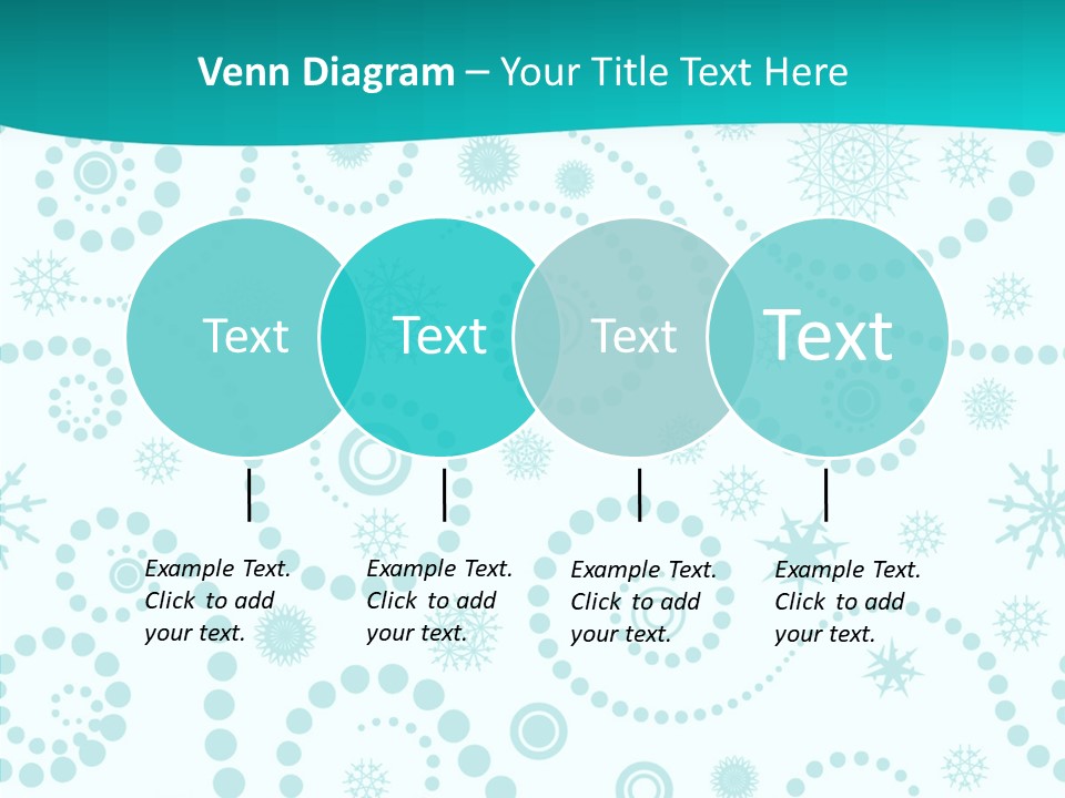 Pattern Trendy Calligraphy PowerPoint Template