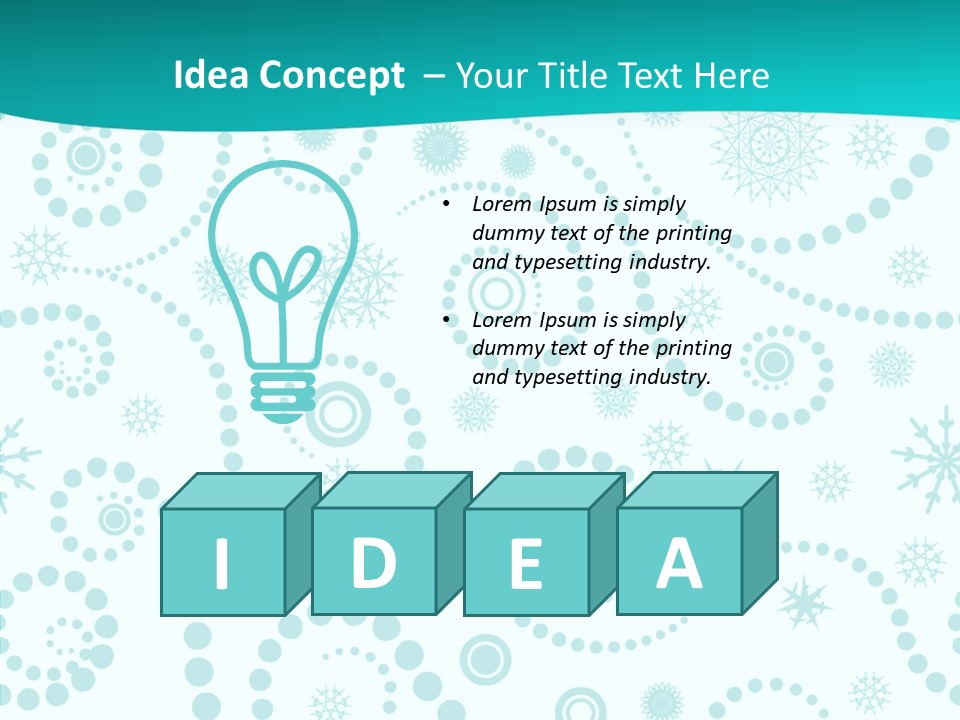 Pattern Trendy Calligraphy PowerPoint Template