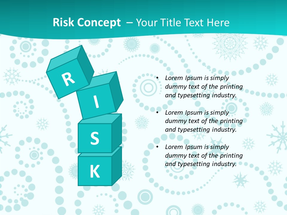 Pattern Trendy Calligraphy PowerPoint Template