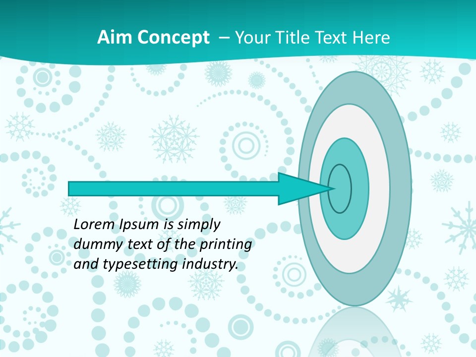 Pattern Trendy Calligraphy PowerPoint Template