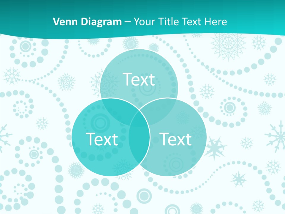 Pattern Trendy Calligraphy PowerPoint Template